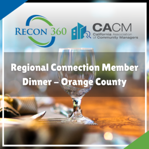 34-Regional Connection Member Dinner - Orange County